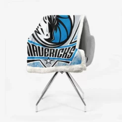 Dallas Mavericks Exciting NBA Basketball Team Sherpa Fleece Blanket 2