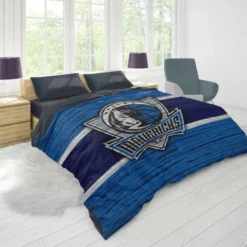 Dallas Mavericks NBA Basketball Team Logo Duvet Cover 1