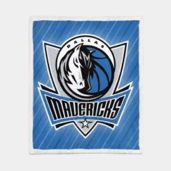 Dallas Mavericks Popular NBA Basketball Club Sherpa Fleece Blanket 1