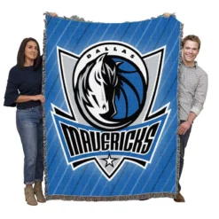 Dallas Mavericks Popular NBA Basketball Club Woven Blanket