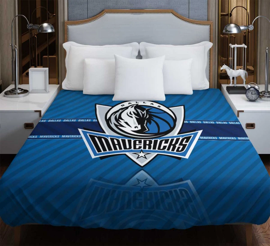 Dallas Mavericks Powerful NBA Basketball Team Duvet Cover