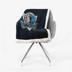 Dallas Mavericks Top Ranked NBA Basketball Team Sherpa Fleece Blanket 2