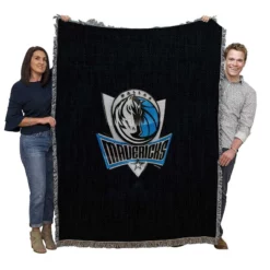 Dallas Mavericks Top Ranked NBA Basketball Team Woven Blanket
