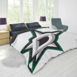 Dallas Stars Classic NHL Ice Hockey Club Duvet Cover 1