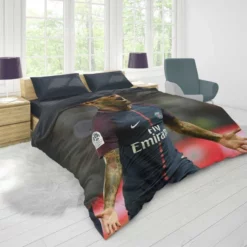 Dani Alves Top Ranked Brazilian Football Player Duvet Cover 1