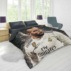 Dani Carvajal Exellelant Defend Football Player Duvet Cover 1