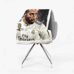 Dani Carvajal Exellelant Defend Football Player Sherpa Fleece Blanket 2