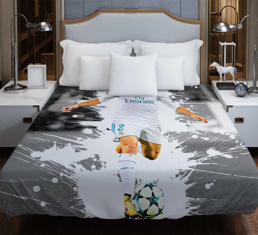 Dani Carvajal Popular Real Madrid Football Player Duvet Cover