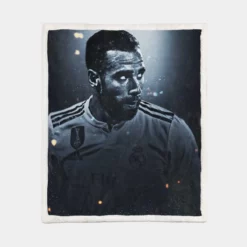 Dani Carvajal Top Ranked Football Player Sherpa Fleece Blanket 1