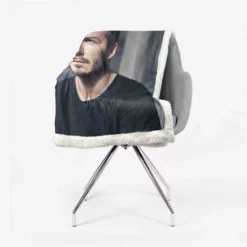 David Beckham FIFA Word Cup Player Sherpa Fleece Blanket 2