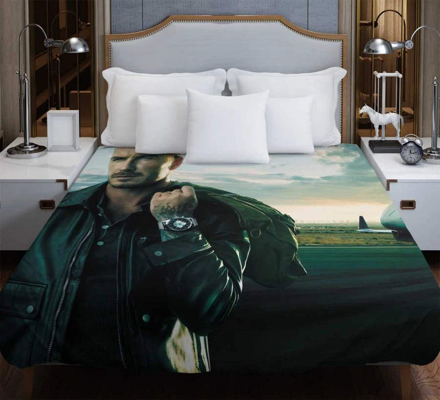 David Beckham La Liga Football Player Duvet Cover