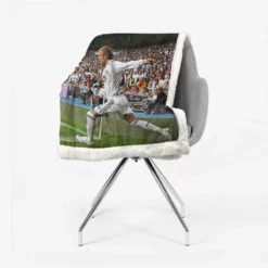 David Beckham Real Madrid Famous Player Sherpa Fleece Blanket 2