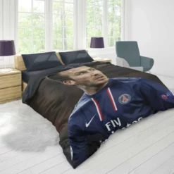 David Beckham Sensational PSG Football Player Duvet Cover 1