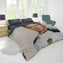 David Beckham Strong Galaxy Player Duvet Cover 1