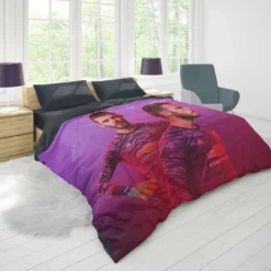 David de Gea Energetic Goalkeeping Football Player Duvet Cover 1