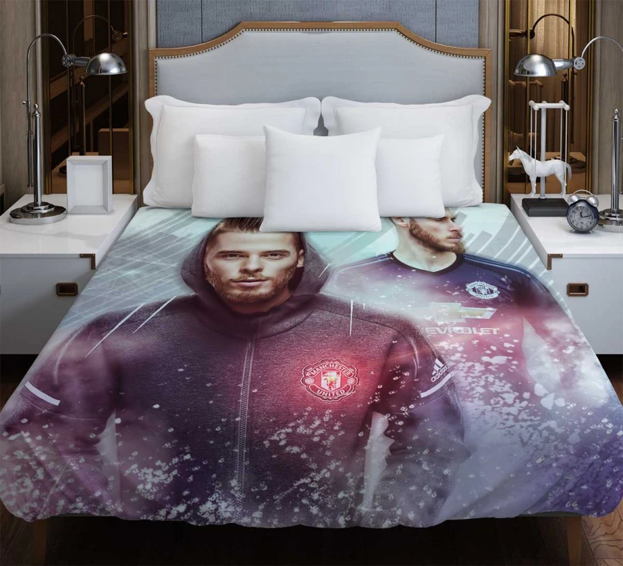 David de Gea Excellent Spanish Football Player Duvet Cover