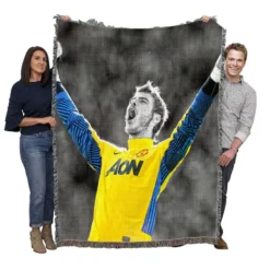 David de Gea Popular Man United Football Player Woven Blanket