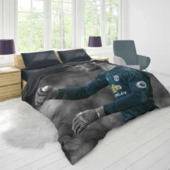 David de Gea Professional Spanish Football Player Duvet Cover 1