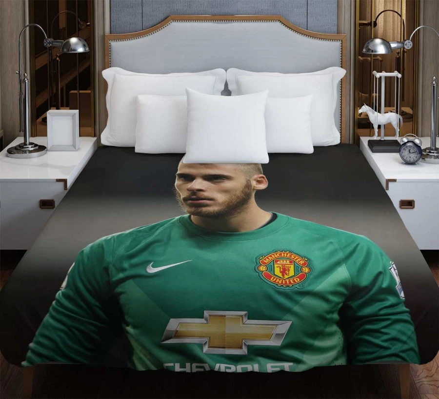 David de Gea Strong Man United Football Player Duvet Cover