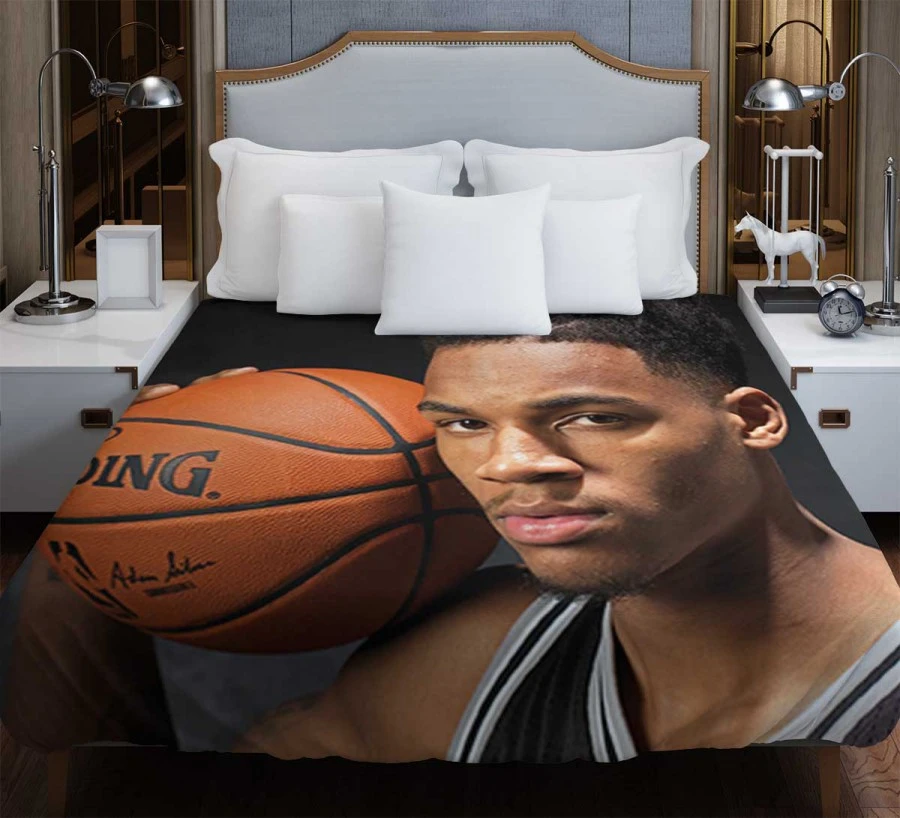 Dejounte Murray Popular NBA Basketball Player Duvet Cover