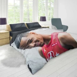 Dejounte Murray Professional NBA Basketball Player Duvet Cover 1