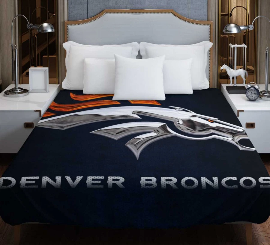 Denver Broncos Professional NFL Club Duvet Cover