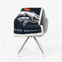 Denver Broncos Professional NFL Club Sherpa Fleece Blanket 2