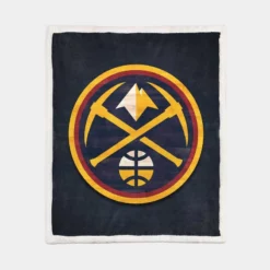 Denver Nuggets Exellelant NBA Basketball Team Sherpa Fleece Blanket 1