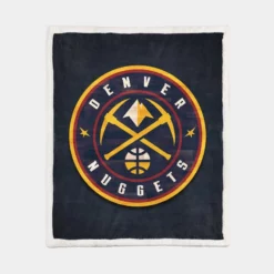 Denver Nuggets Famous NBA Basketball Club Sherpa Fleece Blanket 1