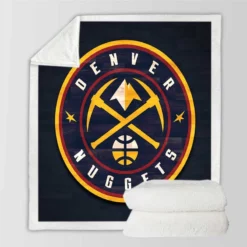 Denver Nuggets Famous NBA Basketball Club Sherpa Fleece Blanket