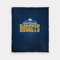 Denver Nuggets Professional NBA Basketball Team Sherpa Fleece Blanket 1