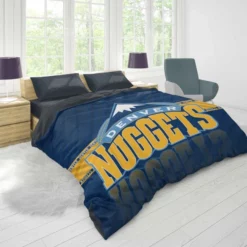 Denver Nuggets Top Ranked NBA Basketball Team Duvet Cover 1