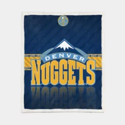 Denver Nuggets Top Ranked NBA Basketball Team Sherpa Fleece Blanket 1