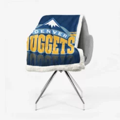 Denver Nuggets Top Ranked NBA Basketball Team Sherpa Fleece Blanket 2