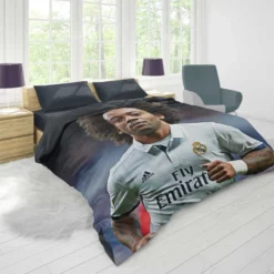 Dependable Sports Player Marcelo Vieira Duvet Cover 1