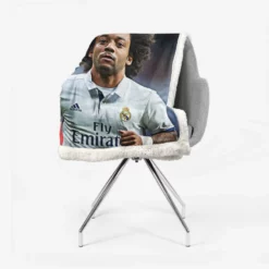 Dependable Sports Player Marcelo Vieira Sherpa Fleece Blanket 2