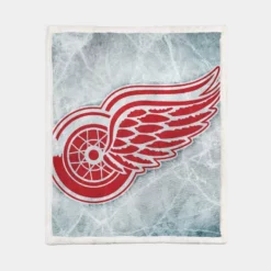 Detroit Red Wings Professional Hockey Club Sherpa Fleece Blanket 1