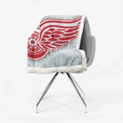 Detroit Red Wings Professional Hockey Club Sherpa Fleece Blanket 2