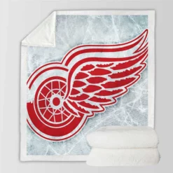 Detroit Red Wings Professional Hockey Club Sherpa Fleece Blanket
