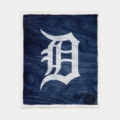 Detroit Tigers Professional MLB Player Sherpa Fleece Blanket 1