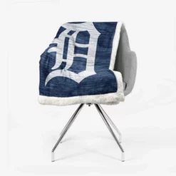 Detroit Tigers Professional MLB Player Sherpa Fleece Blanket 2