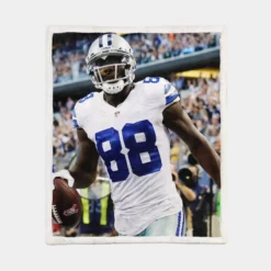 Dez Bryant NFL American Football Player Sherpa Fleece Blanket 1