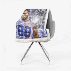 Dez Bryant Top Ranked NFL Football Player Sherpa Fleece Blanket 2