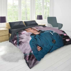 Dominic Thiem Exellelant Austrian Tennis Player Duvet Cover 1