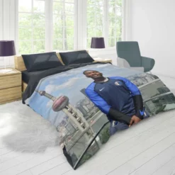 Dorian Finney Smith Professional NBA Basketball Player Duvet Cover 1