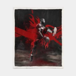 Dwyane Wade Exellelant NBA Basketball Player Sherpa Fleece Blanket 1