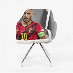 Eden Hazard Best Belgium Captain Sherpa Fleece Blanket 2