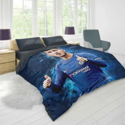 Eden Hazard Chelsea Midfield Football Player Duvet Cover 1