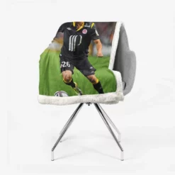 Eden Hazard LOSC LILLE Football Player Sherpa Fleece Blanket 2