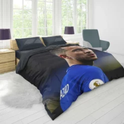 Eden Hazard Premier League Soccer Player Duvet Cover 1